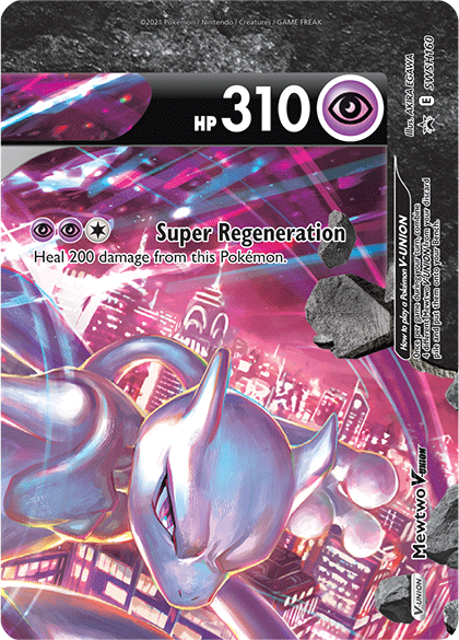 Mewtwo V-Union (SWSH160) [Sword & Shield: Black Star Promos] | L.A. Mood Comics and Games