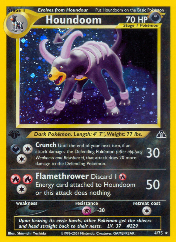 Houndoom (4/75) [Neo Discovery 1st Edition] | L.A. Mood Comics and Games