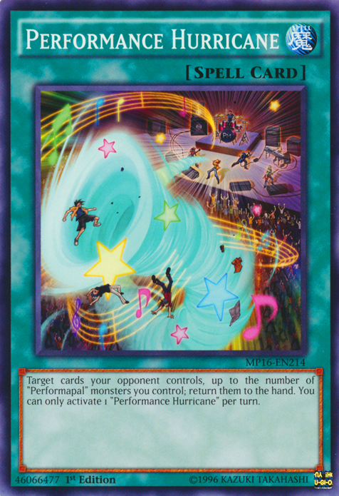 Performance Hurricane [MP16-EN214] Common | L.A. Mood Comics and Games