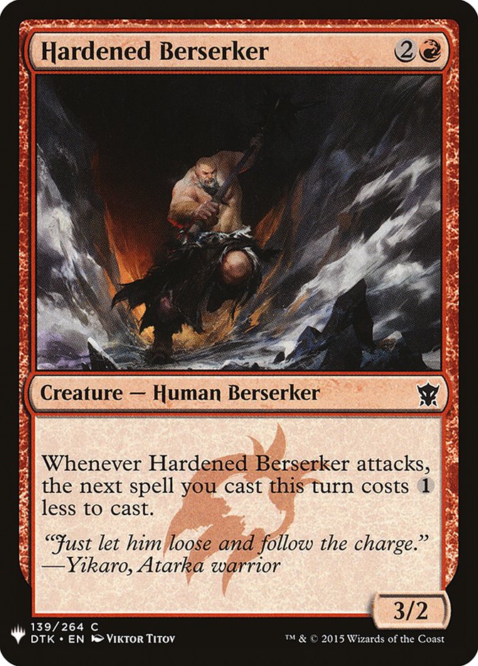 Hardened Berserker [Mystery Booster] | L.A. Mood Comics and Games