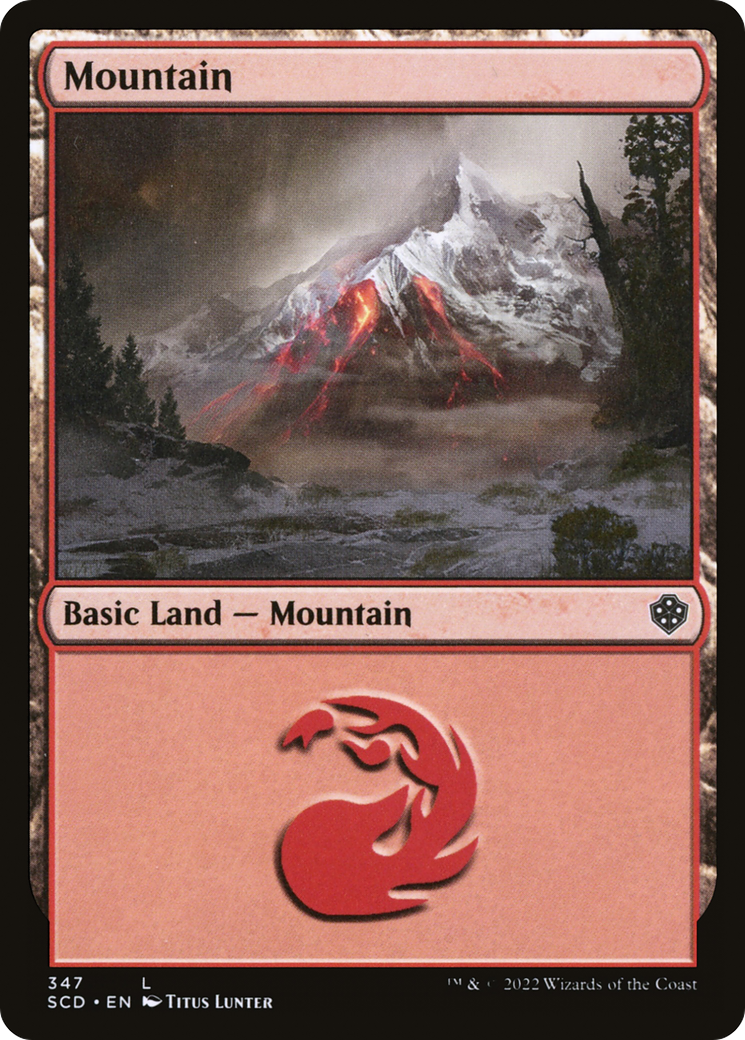 Mountain (347) [Starter Commander Decks] | L.A. Mood Comics and Games