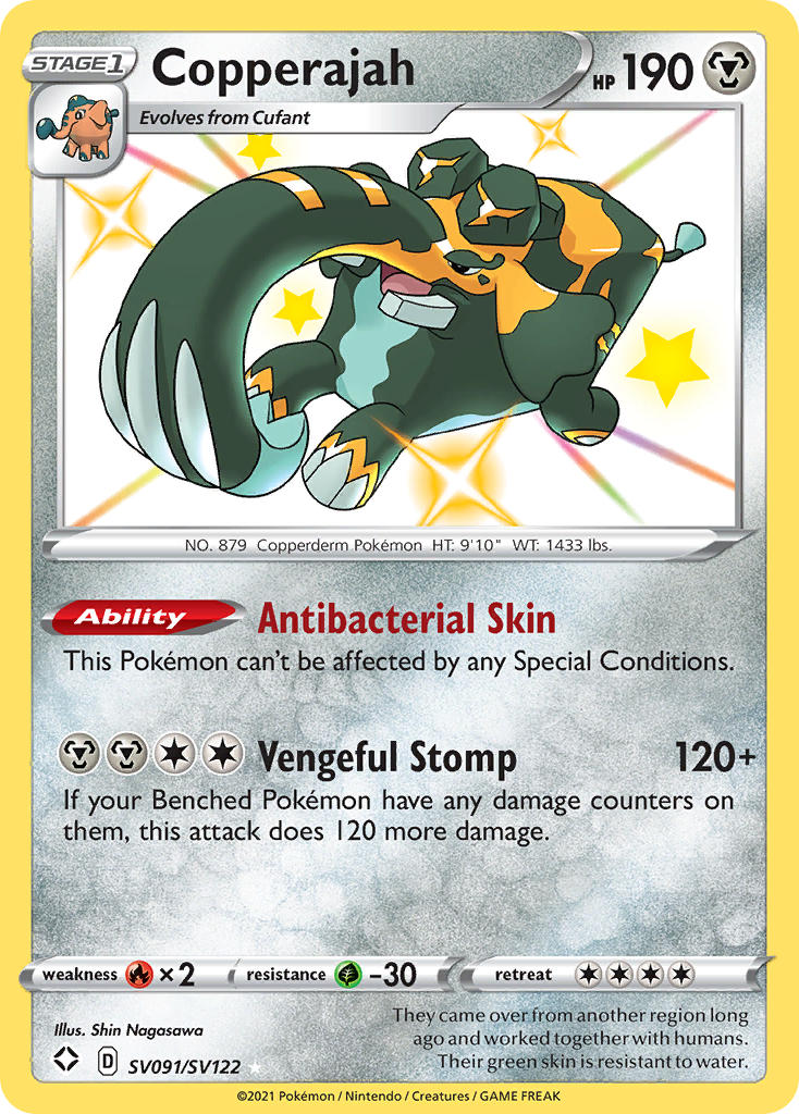 Copperajah (SV091/SV122) [Sword & Shield: Shining Fates] | L.A. Mood Comics and Games