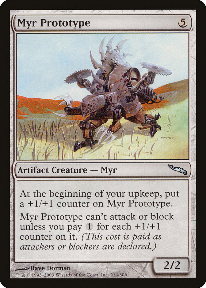 Myr Prototype [Mirrodin] | L.A. Mood Comics and Games