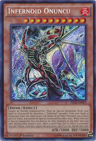 Infernoid Onuncu [SECE-EN019] Secret Rare | L.A. Mood Comics and Games