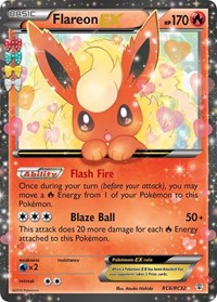 Flareon EX (RC6/RC32) [Generations: Radiant Collection] | L.A. Mood Comics and Games