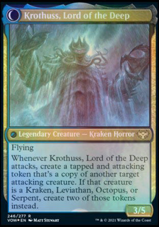 Runo Stromkirk // Krothuss, Lord of the Deep [Innistrad: Crimson Vow Prerelease Promos] | L.A. Mood Comics and Games
