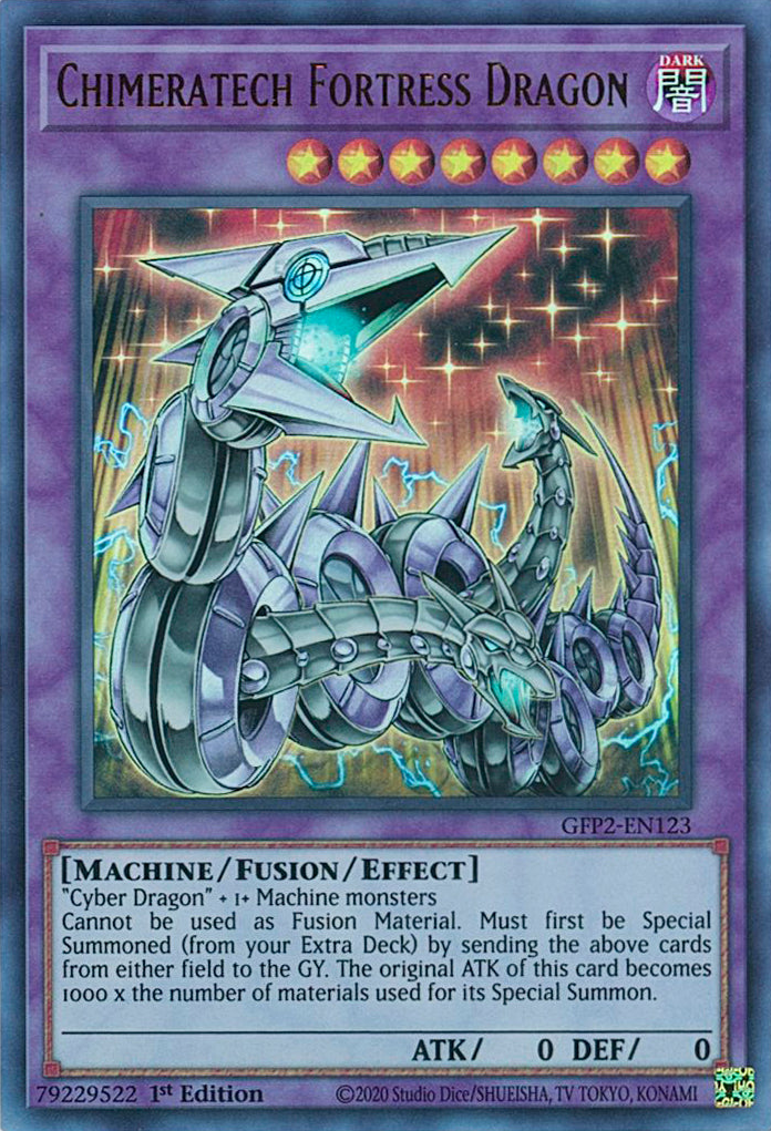 Chimeratech Fortress Dragon [GFP2-EN123] Ultra Rare | L.A. Mood Comics and Games