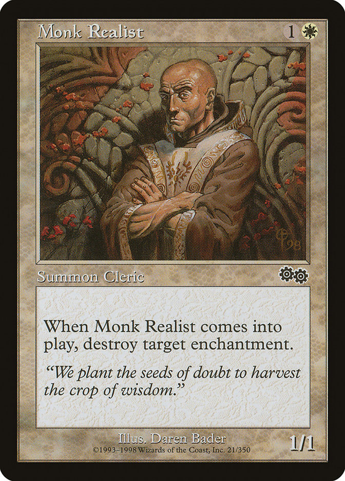 Monk Realist [Urza's Saga] | L.A. Mood Comics and Games