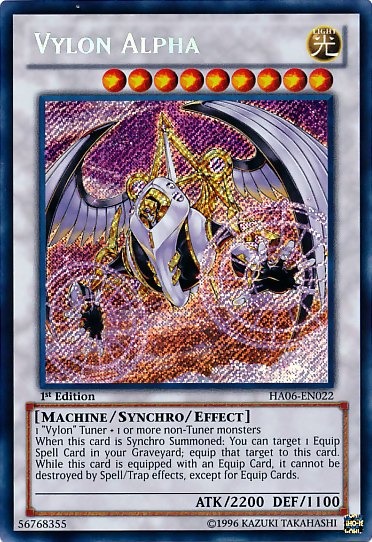 Vylon Alpha [HA06-EN022] Secret Rare | L.A. Mood Comics and Games