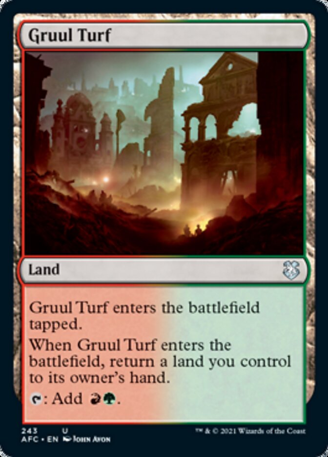 Gruul Turf [Dungeons & Dragons: Adventures in the Forgotten Realms Commander] | L.A. Mood Comics and Games