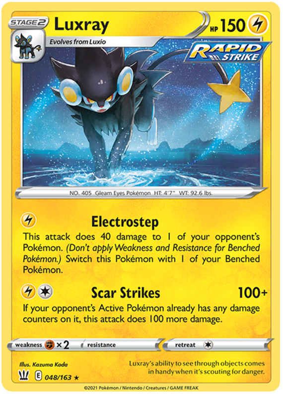 Luxray (048/163) [Sword & Shield: Battle Styles] | L.A. Mood Comics and Games