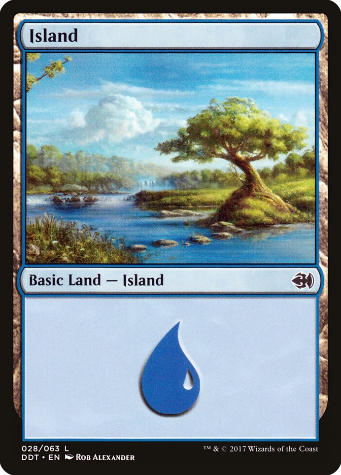 Island (28) [Duel Decks: Merfolk vs. Goblins] | L.A. Mood Comics and Games