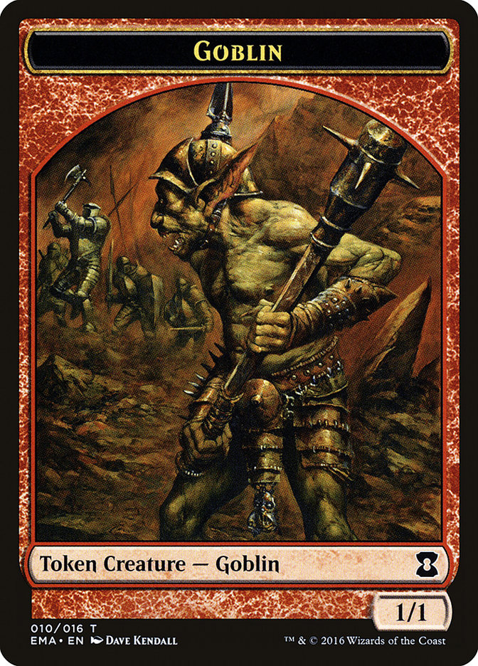 Goblin Token [Eternal Masters Tokens] | L.A. Mood Comics and Games