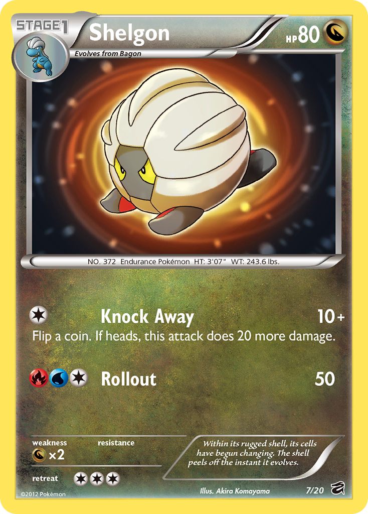 Shelgon (7/20) [Black & White: Dragon Vault] | L.A. Mood Comics and Games