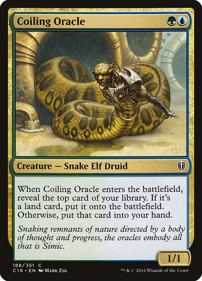 Coiling Oracle [Commander 2016] | L.A. Mood Comics and Games
