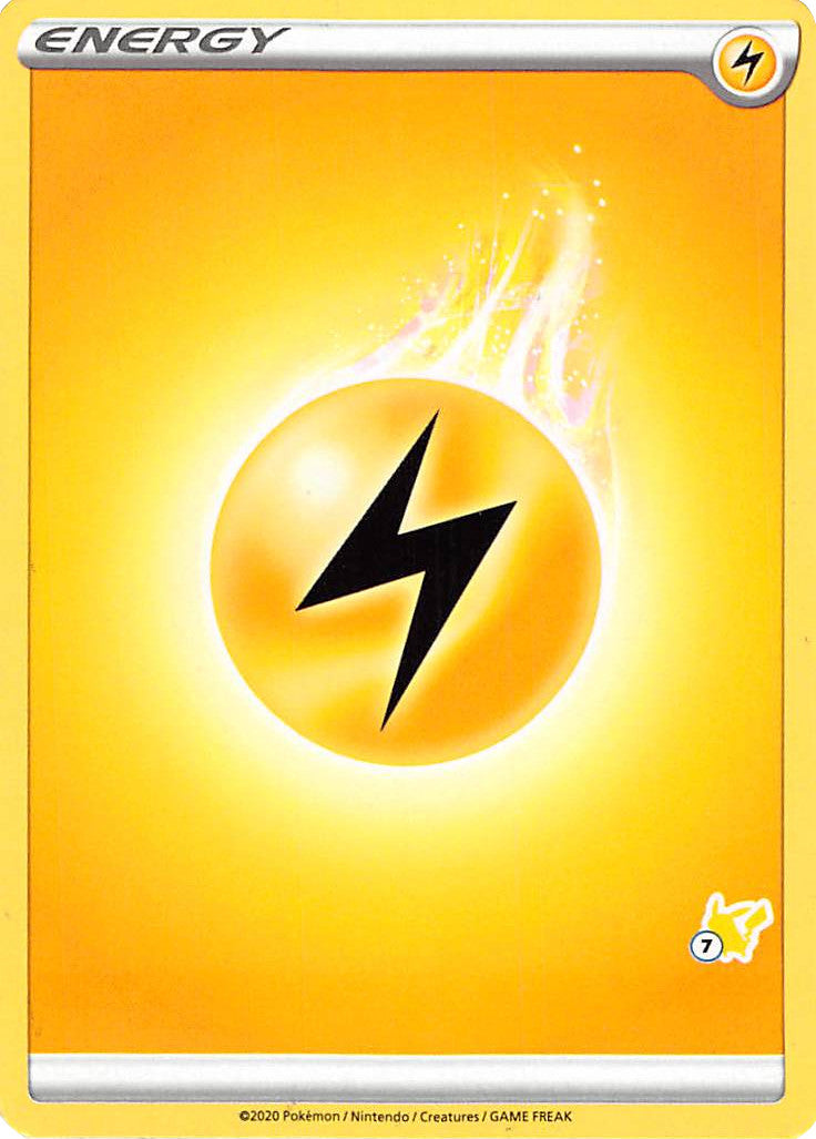 Lightning Energy (Pikachu Stamp #7) [Battle Academy 2022] | L.A. Mood Comics and Games