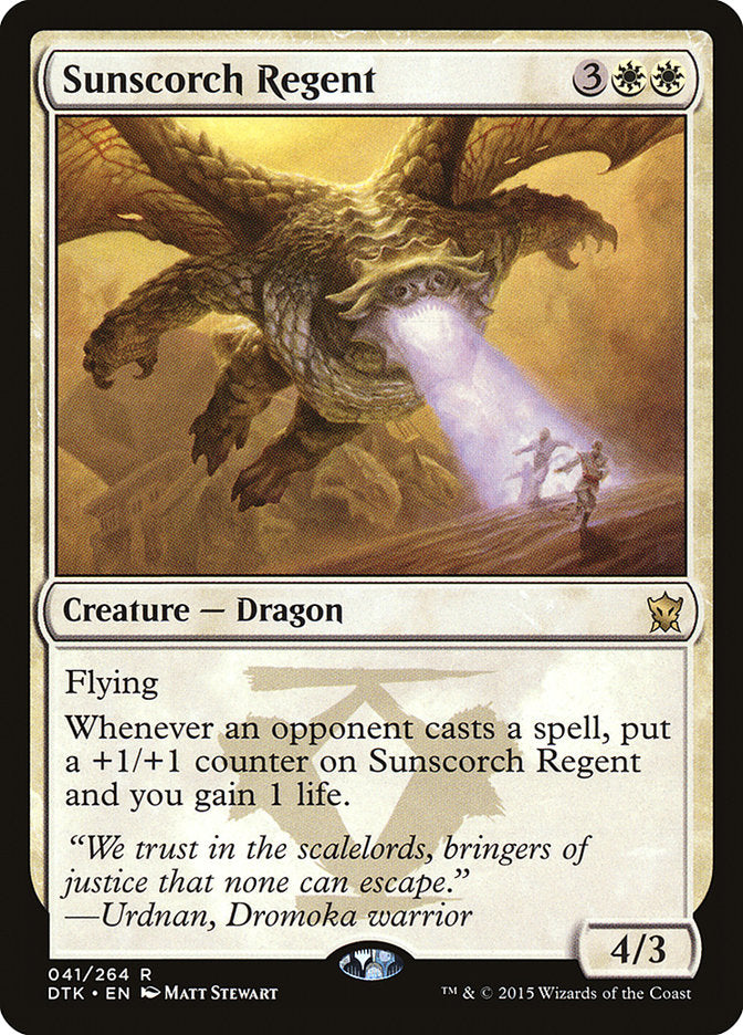 Sunscorch Regent [Dragons of Tarkir] | L.A. Mood Comics and Games