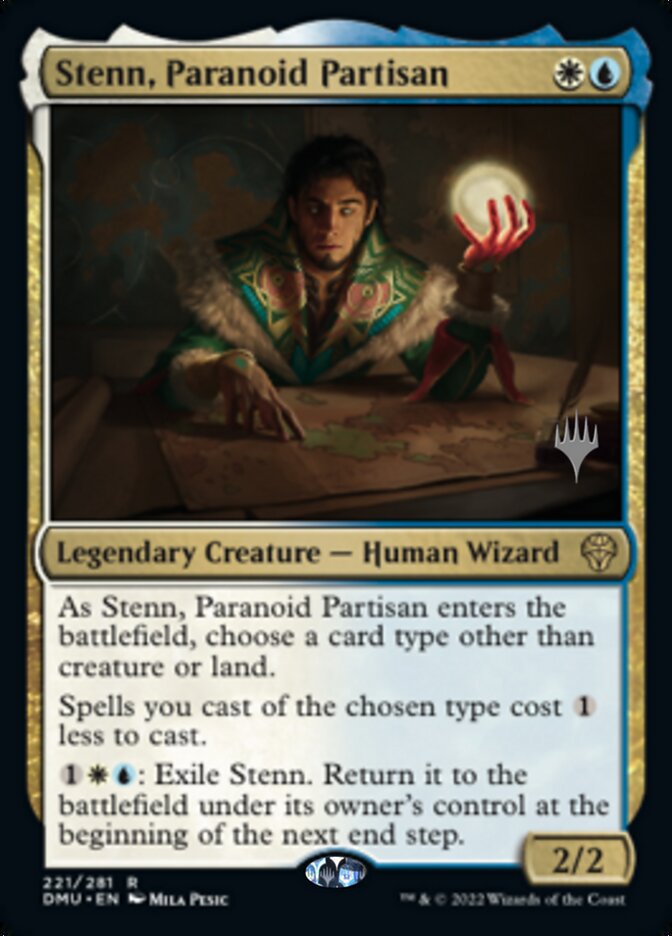 Stenn, Paranoid Partisan (Promo Pack) [Dominaria United Promos] | L.A. Mood Comics and Games