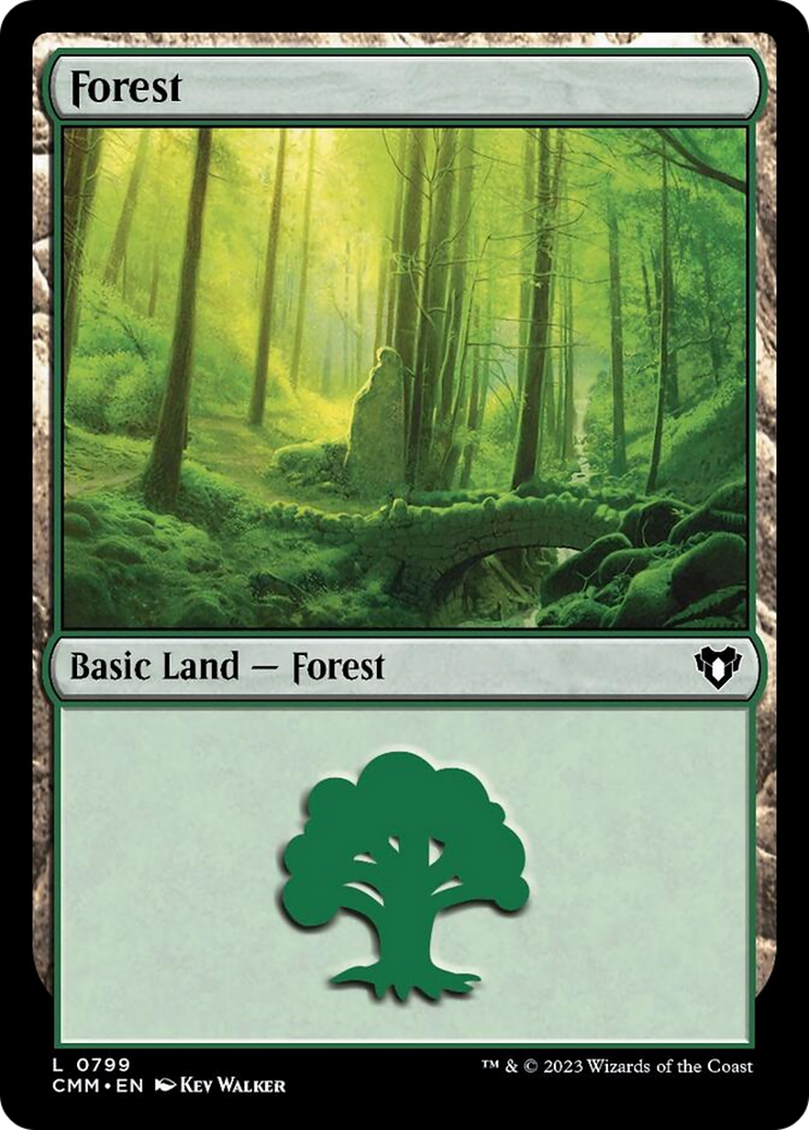 Forest (799) [Commander Masters] | L.A. Mood Comics and Games