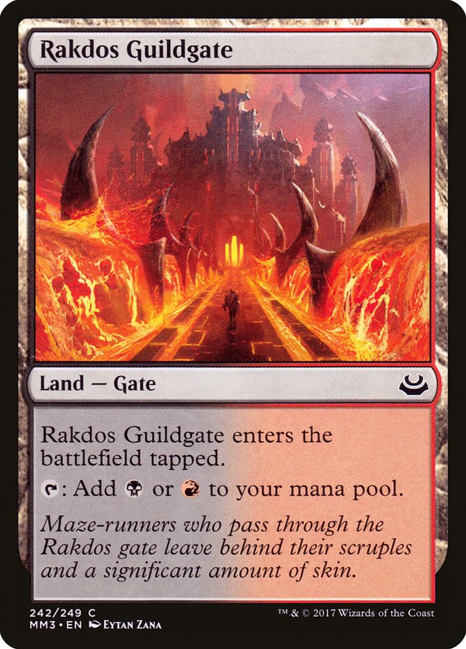 Rakdos Guildgate [Modern Masters 2017] | L.A. Mood Comics and Games