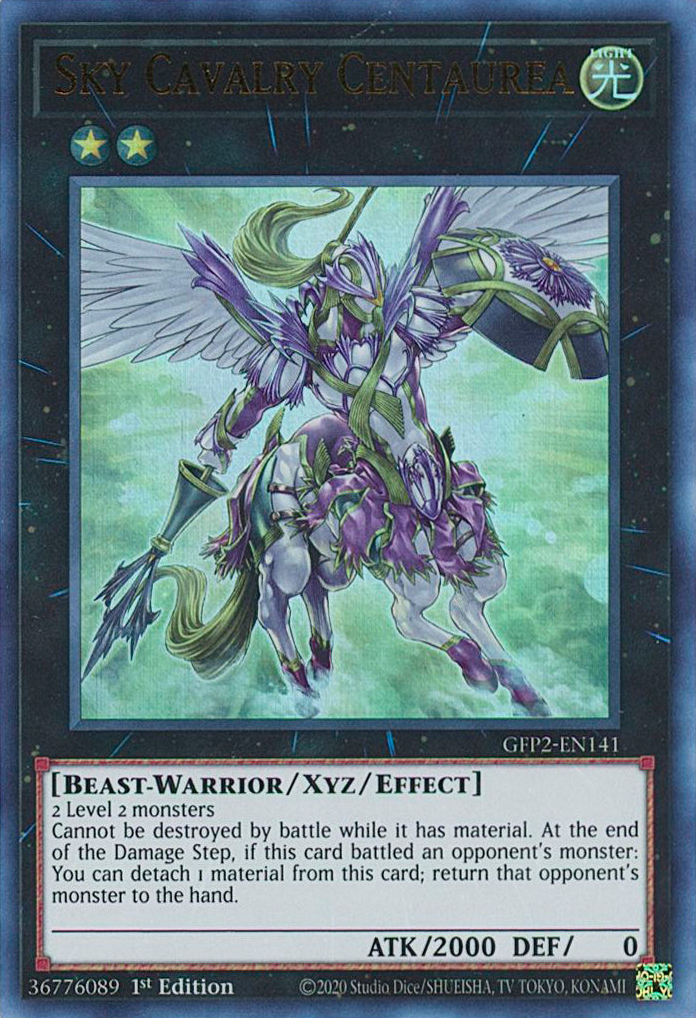 Sky Cavalry Centaurea [GFP2-EN141] Ultra Rare | L.A. Mood Comics and Games