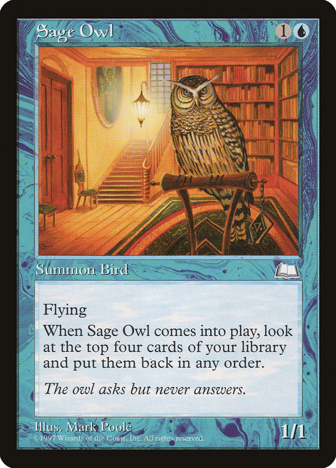 Sage Owl [Weatherlight] | L.A. Mood Comics and Games
