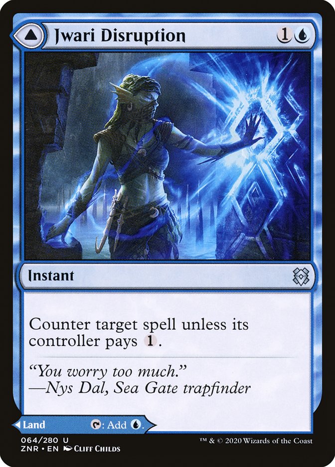 Jwari Disruption // Jwari Ruins [Zendikar Rising] | L.A. Mood Comics and Games