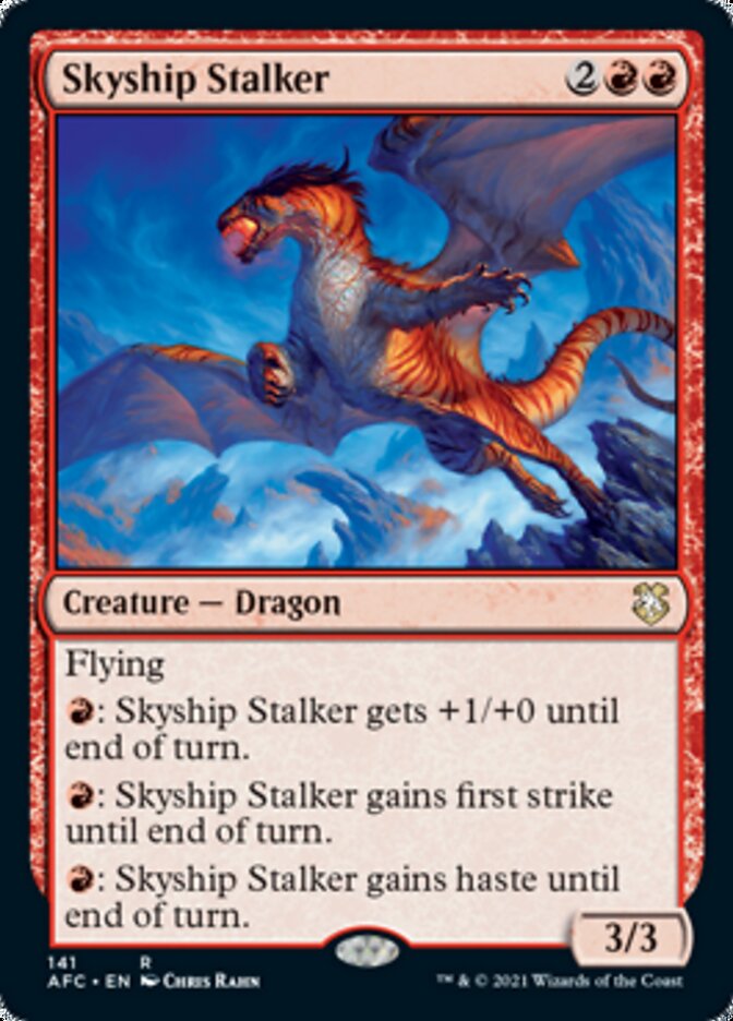 Skyship Stalker [Dungeons & Dragons: Adventures in the Forgotten Realms Commander] | L.A. Mood Comics and Games