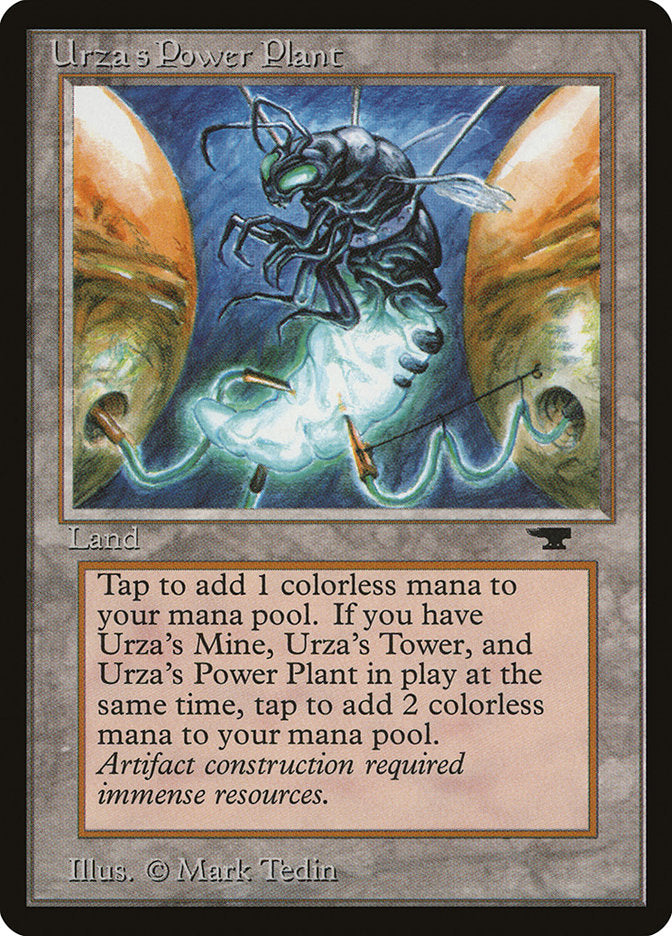 Urza's Power Plant (Insect) [Antiquities] | L.A. Mood Comics and Games