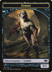 Ob Nixilis of the Black Oath Emblem // Zombie (016/036) Double-Sided Token [Commander 2014 Tokens] | L.A. Mood Comics and Games