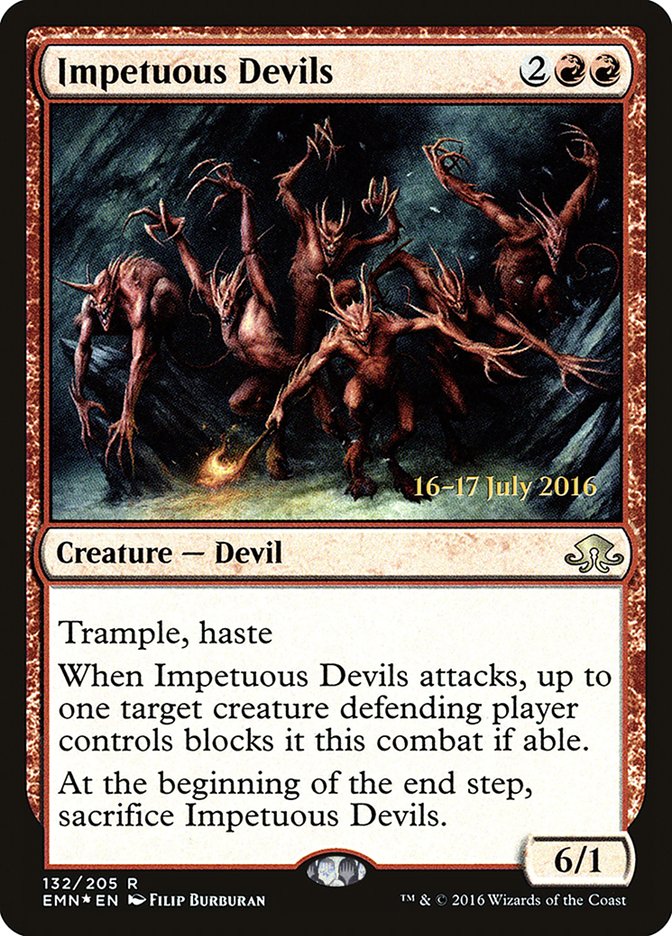 Impetuous Devils [Eldritch Moon Prerelease Promos] | L.A. Mood Comics and Games