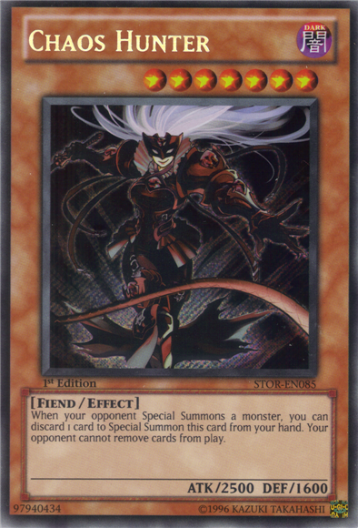 Chaos Hunter [STOR-EN085] Secret Rare | L.A. Mood Comics and Games