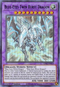 Blue-Eyes Twin Burst Dragon (Purple) [LDS2-EN019] Ultra Rare | L.A. Mood Comics and Games