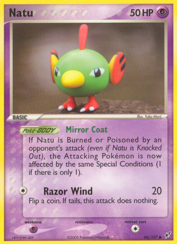 Natu (66/107) [EX: Deoxys] | L.A. Mood Comics and Games