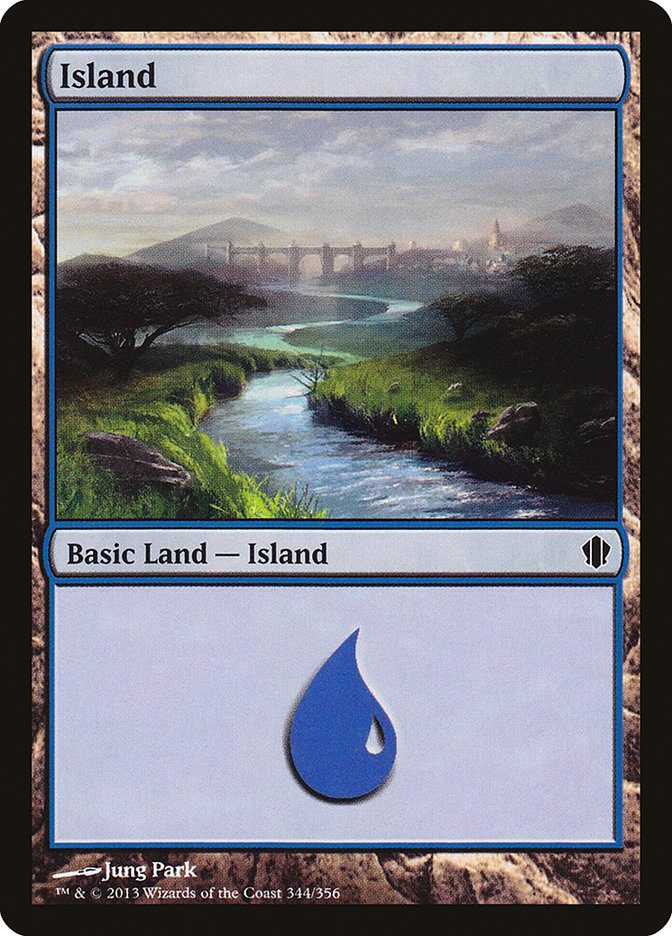 Island (344) [Commander 2013] | L.A. Mood Comics and Games