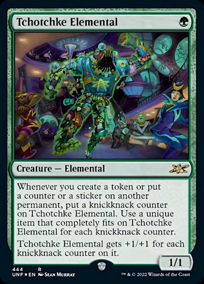 Tchotchke Elemental (Galaxy Foil) [Unfinity] | L.A. Mood Comics and Games