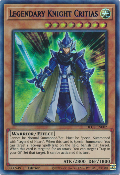 Legendary Knight Critias (Purple) [DLCS-EN002] Ultra Rare | L.A. Mood Comics and Games