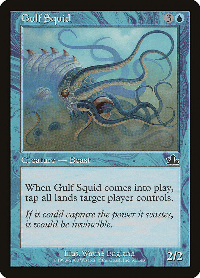 Gulf Squid [Prophecy] | L.A. Mood Comics and Games