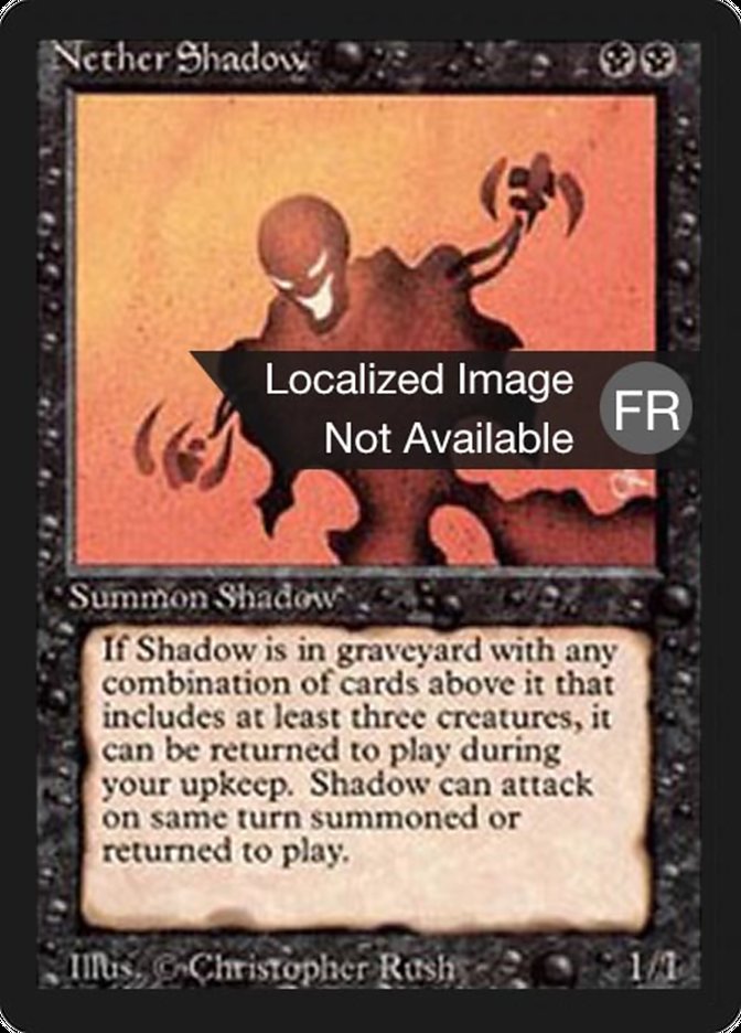 Nether Shadow [Foreign Black Border] | L.A. Mood Comics and Games