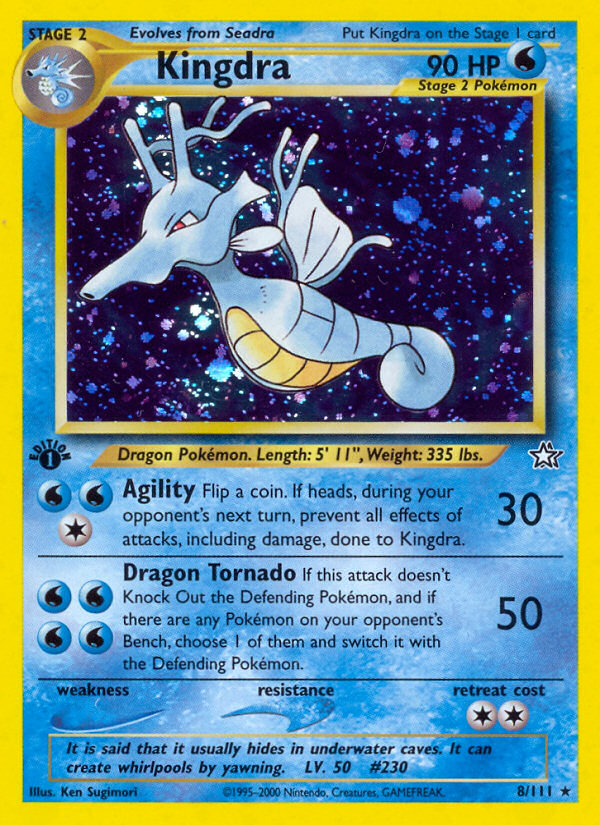 Kingdra (8/111) [Neo Genesis 1st Edition] | L.A. Mood Comics and Games