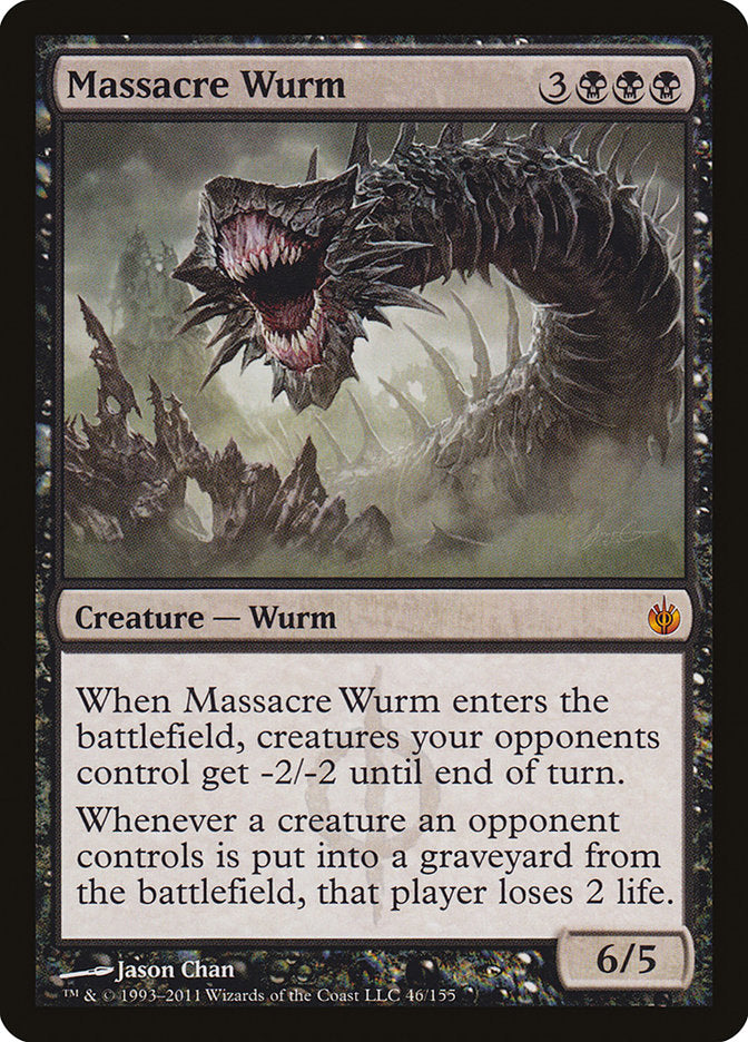 Massacre Wurm [Mirrodin Besieged] | L.A. Mood Comics and Games