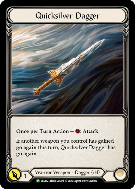 Quicksilver Dagger [LGS112] (Dynasty)  Cold Foil | L.A. Mood Comics and Games