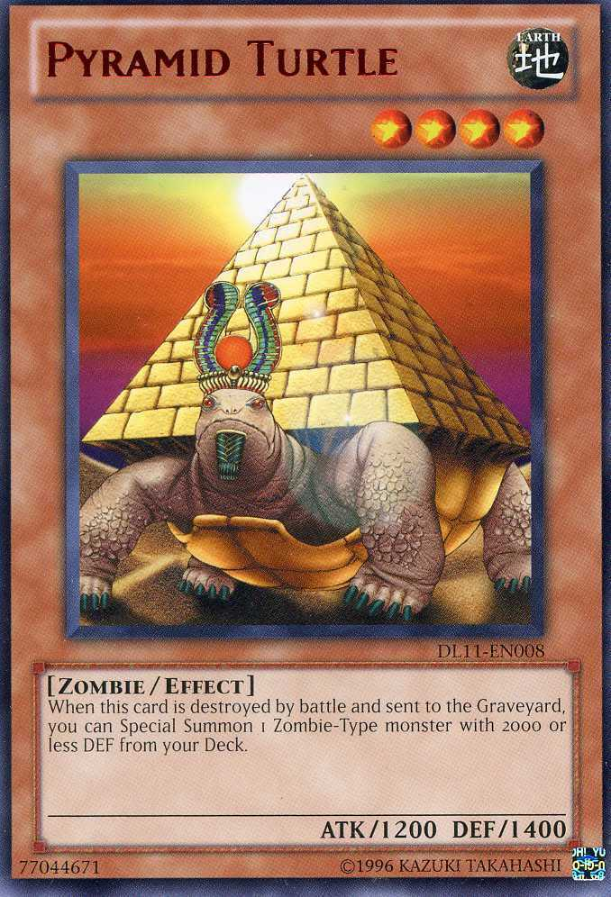 Pyramid Turtle (Red) [DL11-EN008] Rare | L.A. Mood Comics and Games