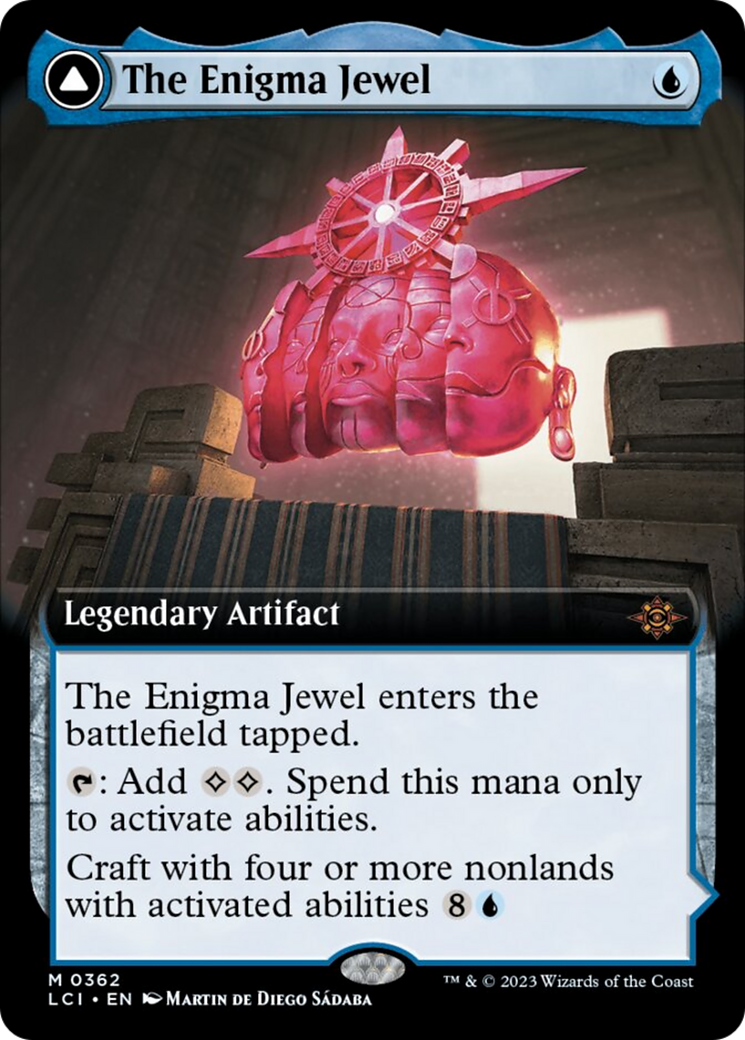 The Enigma Jewel // Locus of Enlightenment (Extended Art) [The Lost Caverns of Ixalan] | L.A. Mood Comics and Games