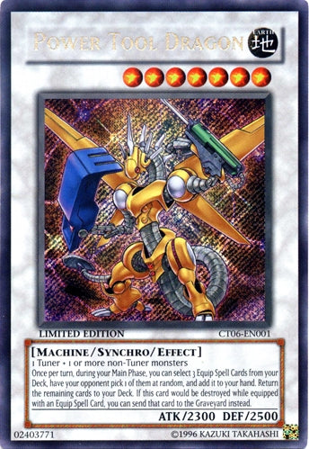 Power Tool Dragon [CT06-EN001] Secret Rare | L.A. Mood Comics and Games