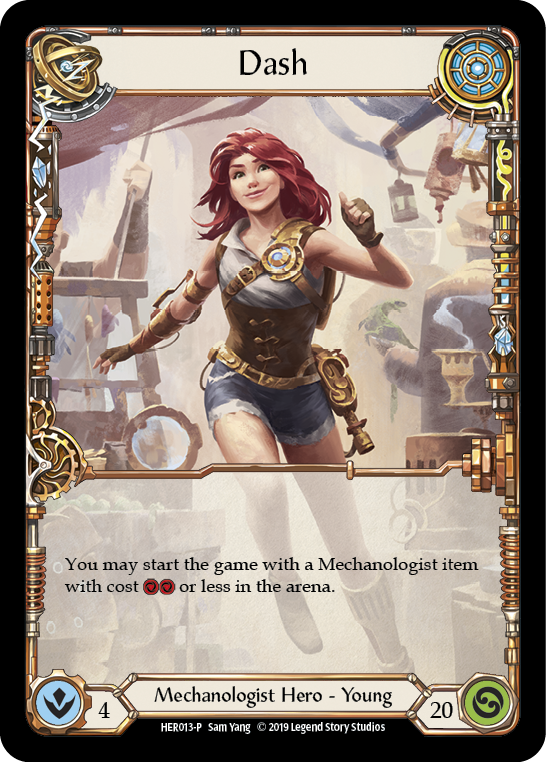 Dash [HER013-P] (Promo)  1st Edition Rainbow Foil | L.A. Mood Comics and Games