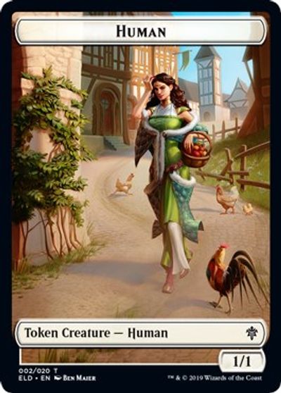 Human // Insect Double-Sided Token [Challenger Decks 2021 Tokens] | L.A. Mood Comics and Games