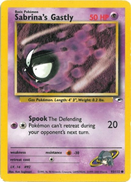 Sabrina's Gastly (93/132) [Gym Heroes Unlimited] | L.A. Mood Comics and Games