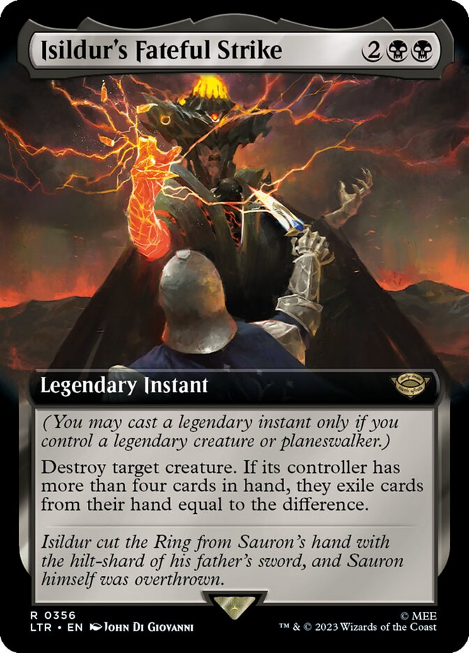 Isildur's Fateful Strike (Extended Art) [The Lord of the Rings: Tales of Middle-Earth] | L.A. Mood Comics and Games