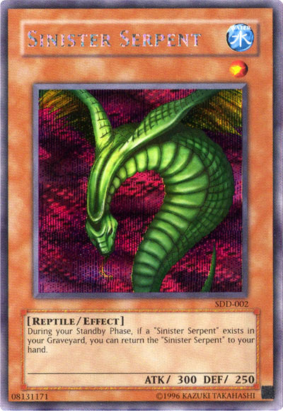 Sinister Serpent [SDD-002] Secret Rare | L.A. Mood Comics and Games